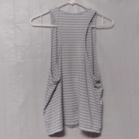 Athleta Essence Muscle Tank Top Racerback Striped Size M - Picture 5 of 8